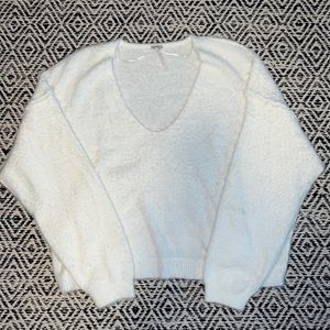 Free People Women's Bright White Princess Sweater